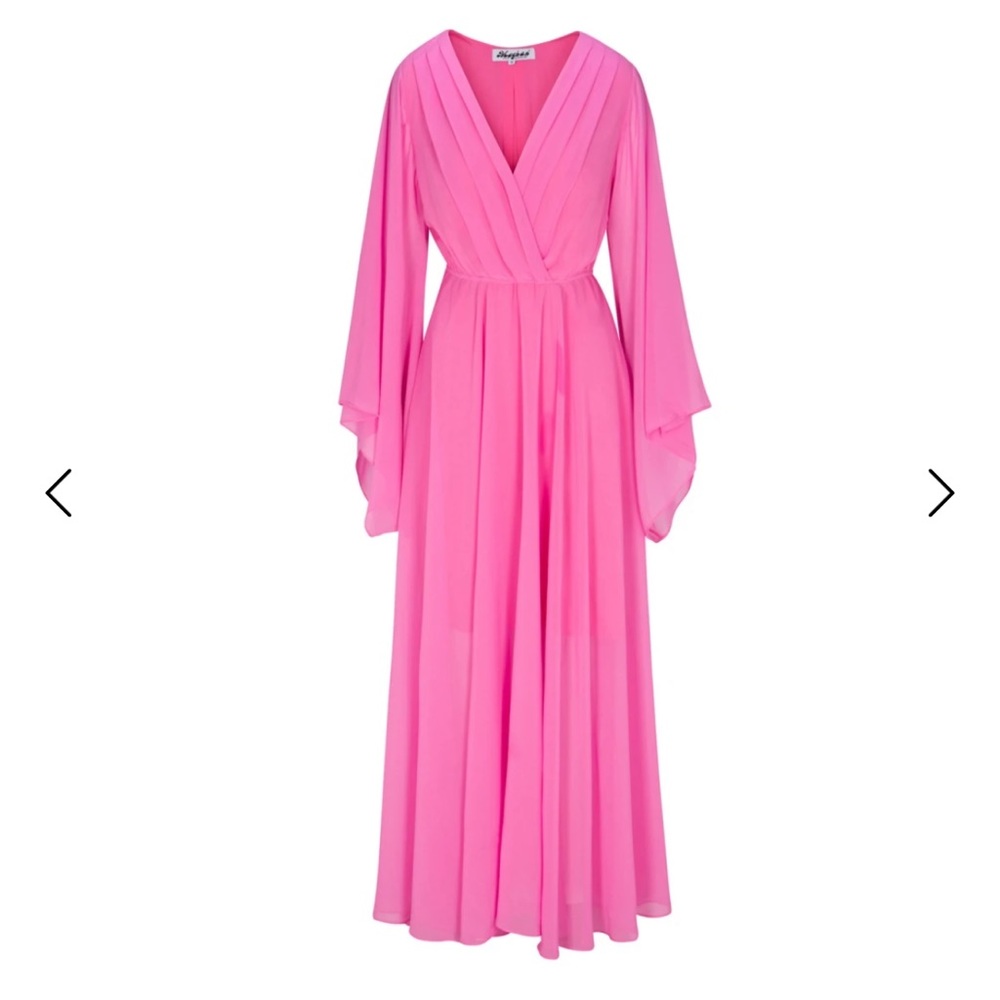 Gorgeous Pink Sunset Maxi Dress!